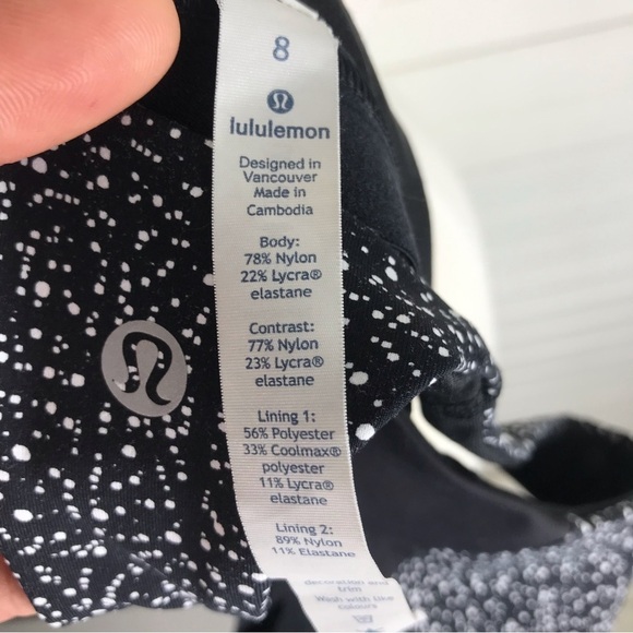 Lululemon SoulCycle T-Back Bralette Size 8 - Picture 4 of 4
